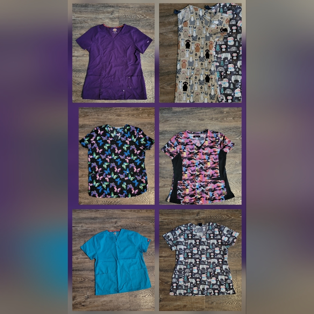 Scrub Tops Dickies, Koi Lite, Scrub Star, Zoe & Cloe